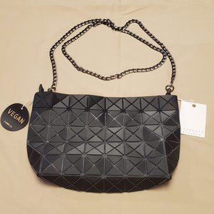 ISABELLE Geometric Mini Tote w/Chain